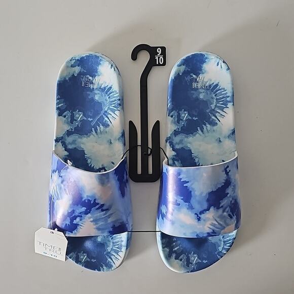 New Time And Tru Womans Pool Slides Size 9-10 - Picture 1 of 5